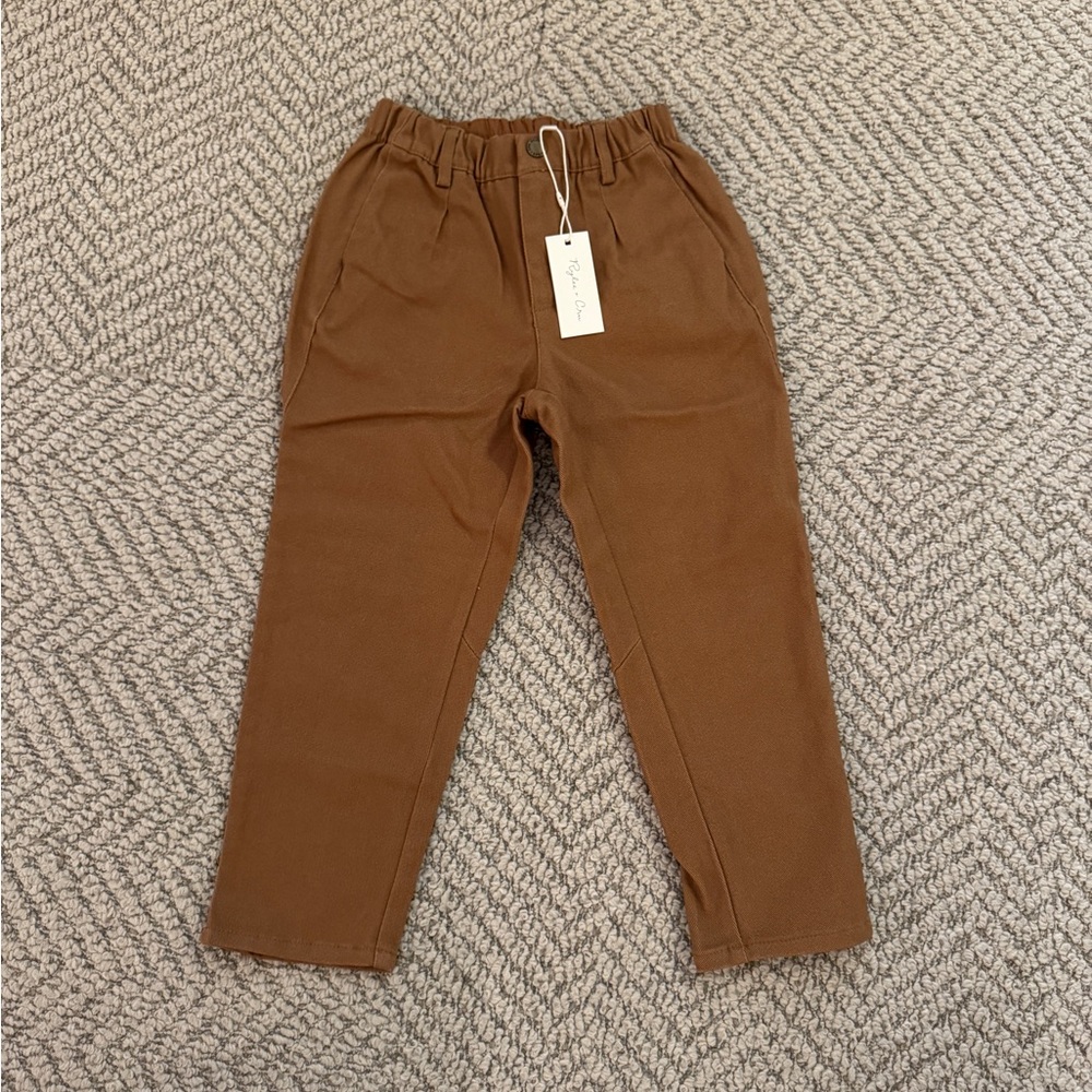 NWT Rylee + Cru kids’ pants in camel